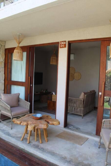 Villa Casa De Luxo Na Praia Do Patacho - Cond. Azulu, Casa 04 Pôrto de Pedras Exterior foto