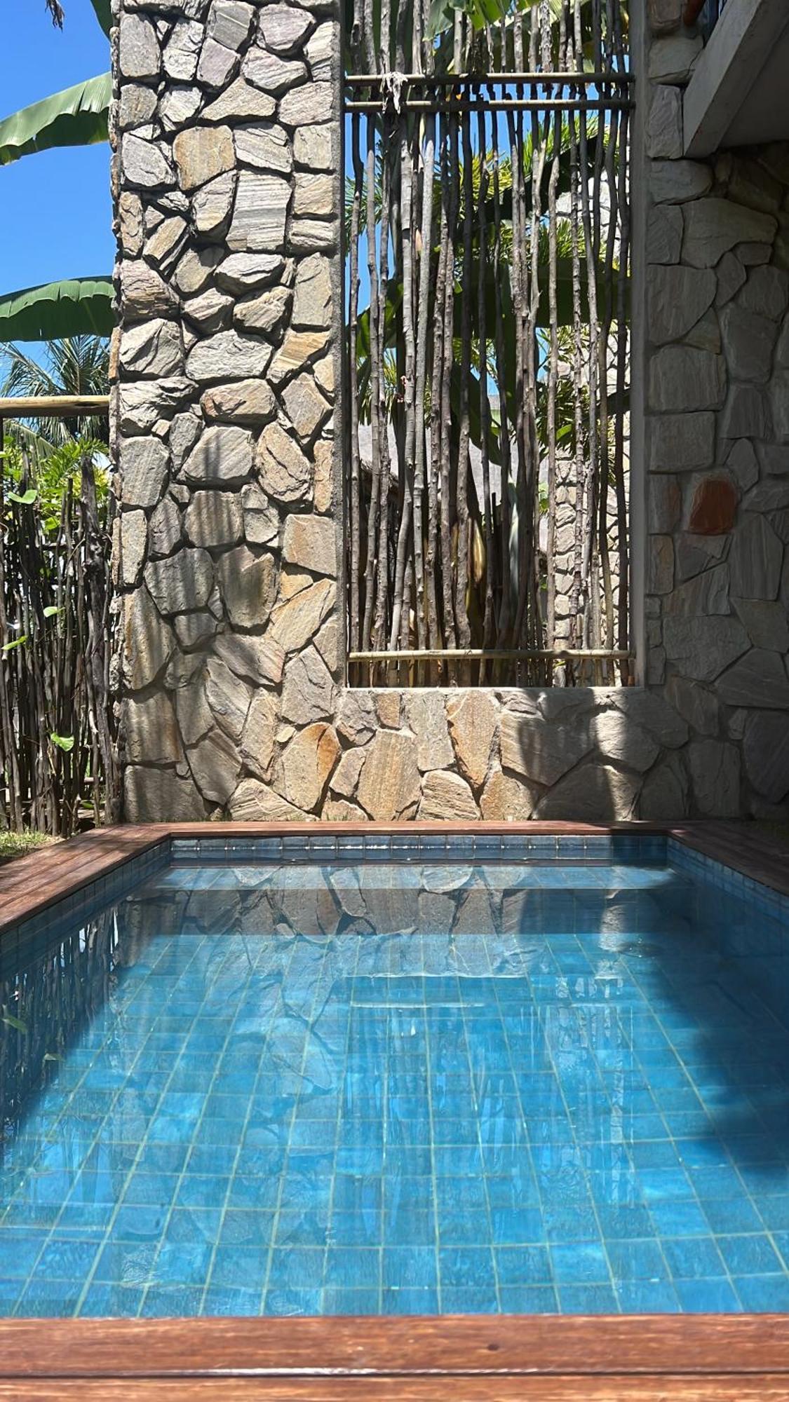 Villa Casa De Luxo Na Praia Do Patacho - Cond. Azulu, Casa 04 Pôrto de Pedras Exterior foto